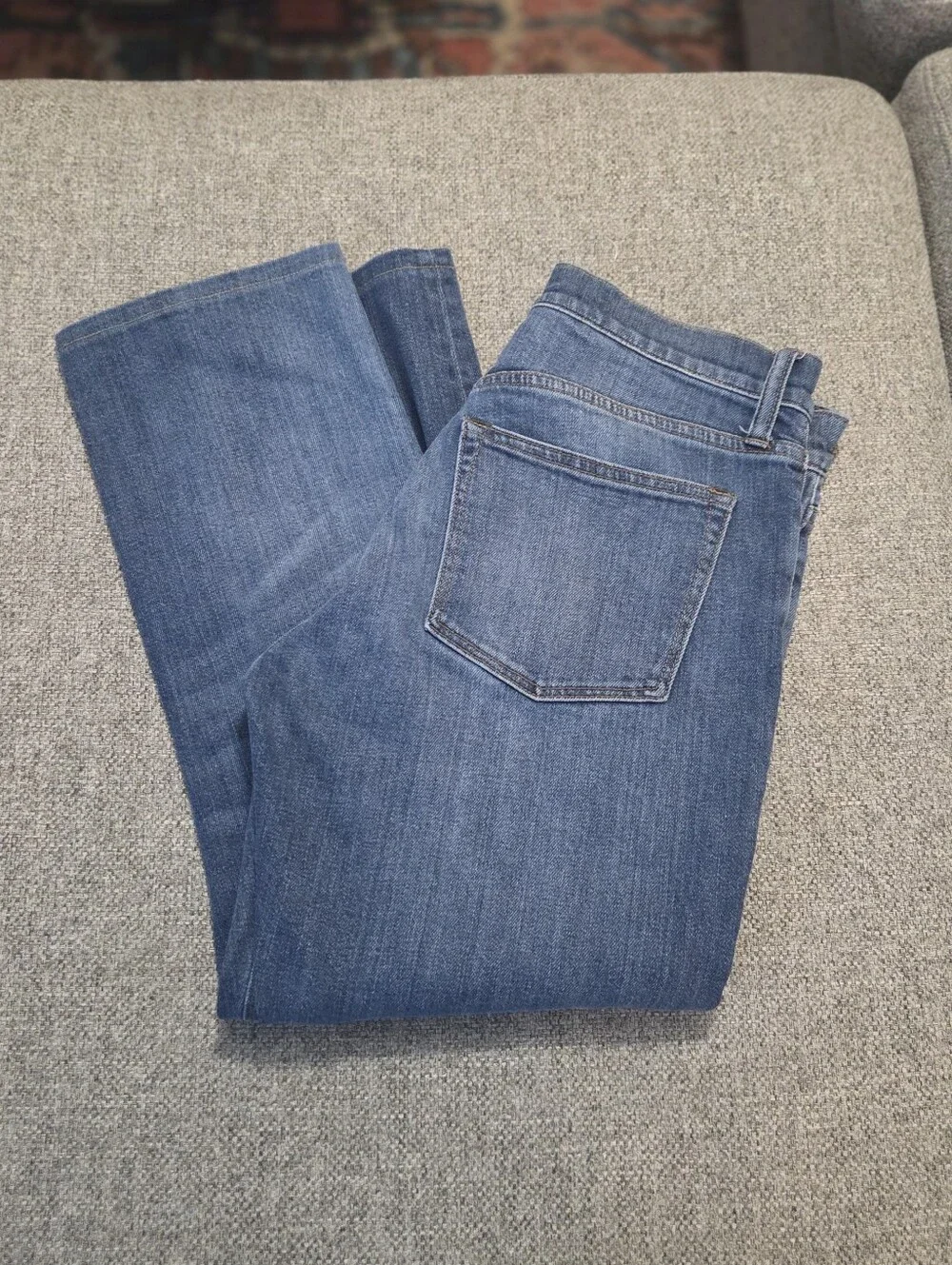 J. Crew Jeans Mens 32x26 484 Slim-fit in stretch broken-in Japanese denim J5026